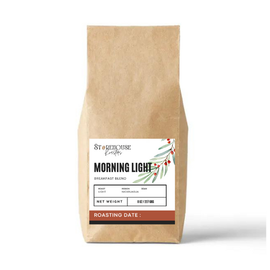 12oz Bag Morning Light - Storehouse Roasters LIGHT ROAST