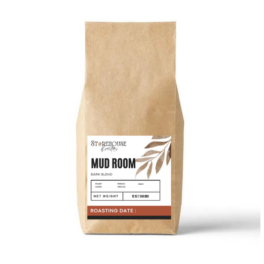 12oz Bag Mud Room - Storehouse Roasters Brazil DARK ROAST